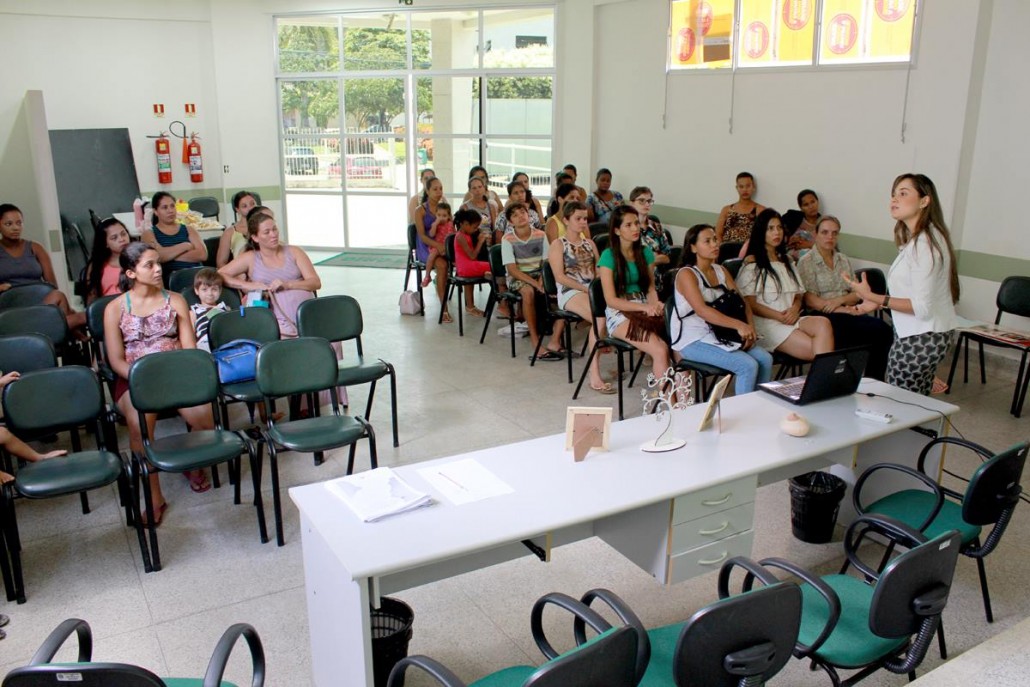 Projeto futuro atrai futuras mamães para palestras educativas em Marilândia