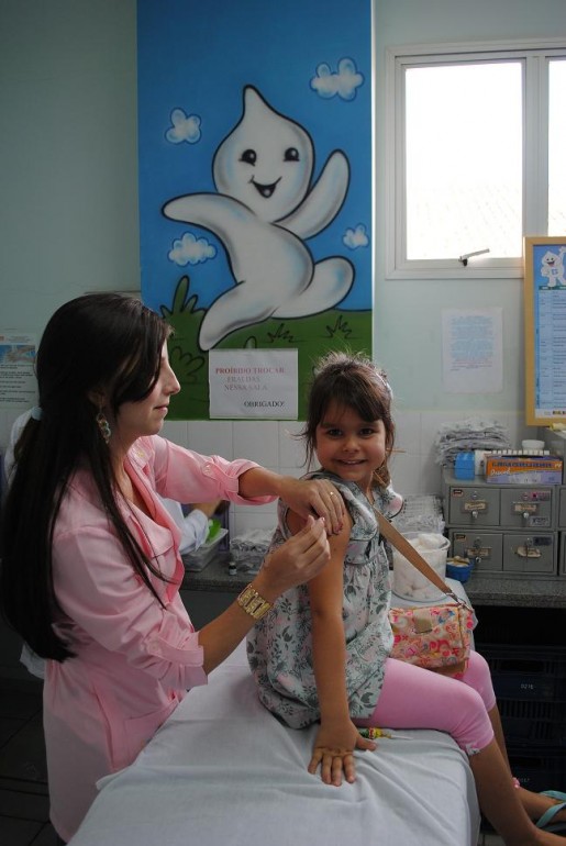 Vacinação contra pólio e sarampo continua em Marilândia